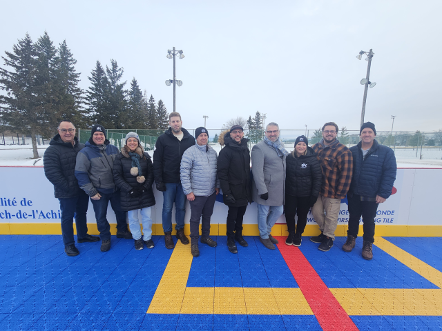 Patinoire réfrigeree